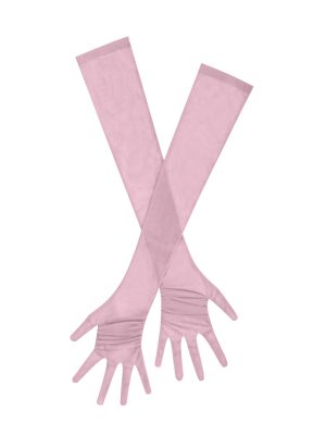 Wallis Mesh Opera-length Gloves