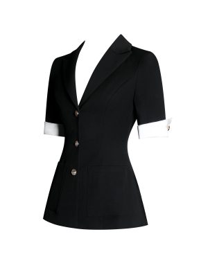 Aleena Short Sleeve Business Casual Blazer