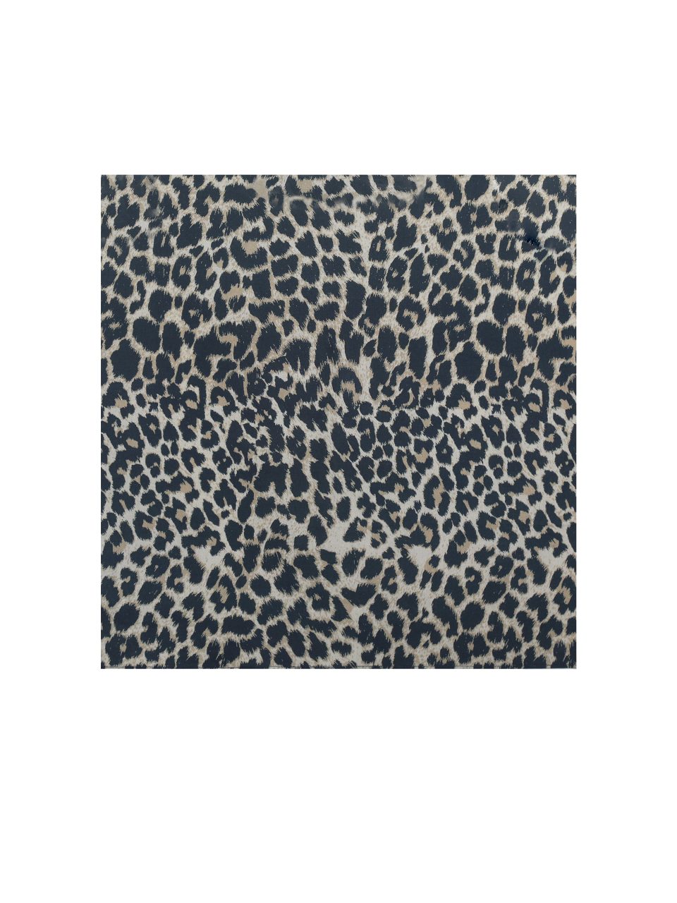 Spring Affair Cheetah Print Linen Head Scarf