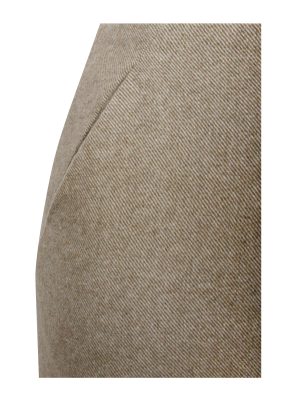 Braylee Vintage Bodycon Twill Wool Blend Mini Skirt