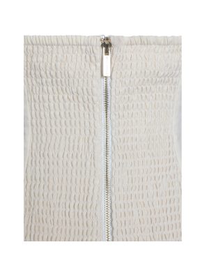 Quinzella Smock Back Halter Neck Linen Top