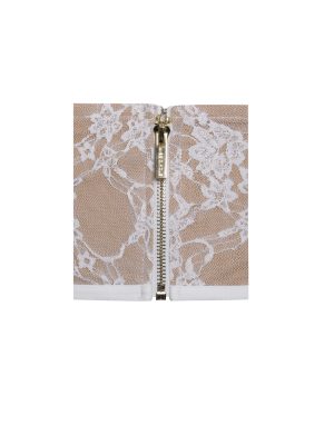 New Romantics White Lace Corset Top