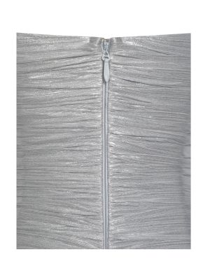 Palmer Silver Glitter Drop Waist Maxi Dress