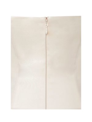 Zayne Butter Yellow Ruch Breast Chiffon Mermaid Maxi Dress