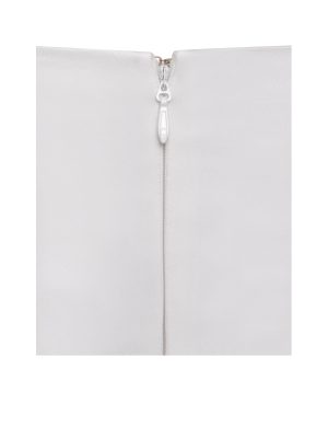 Freddie White Lace Satin Maxi Corset Dress