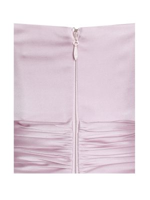 Dahlia Pink Floral Lace Mermaid Gown