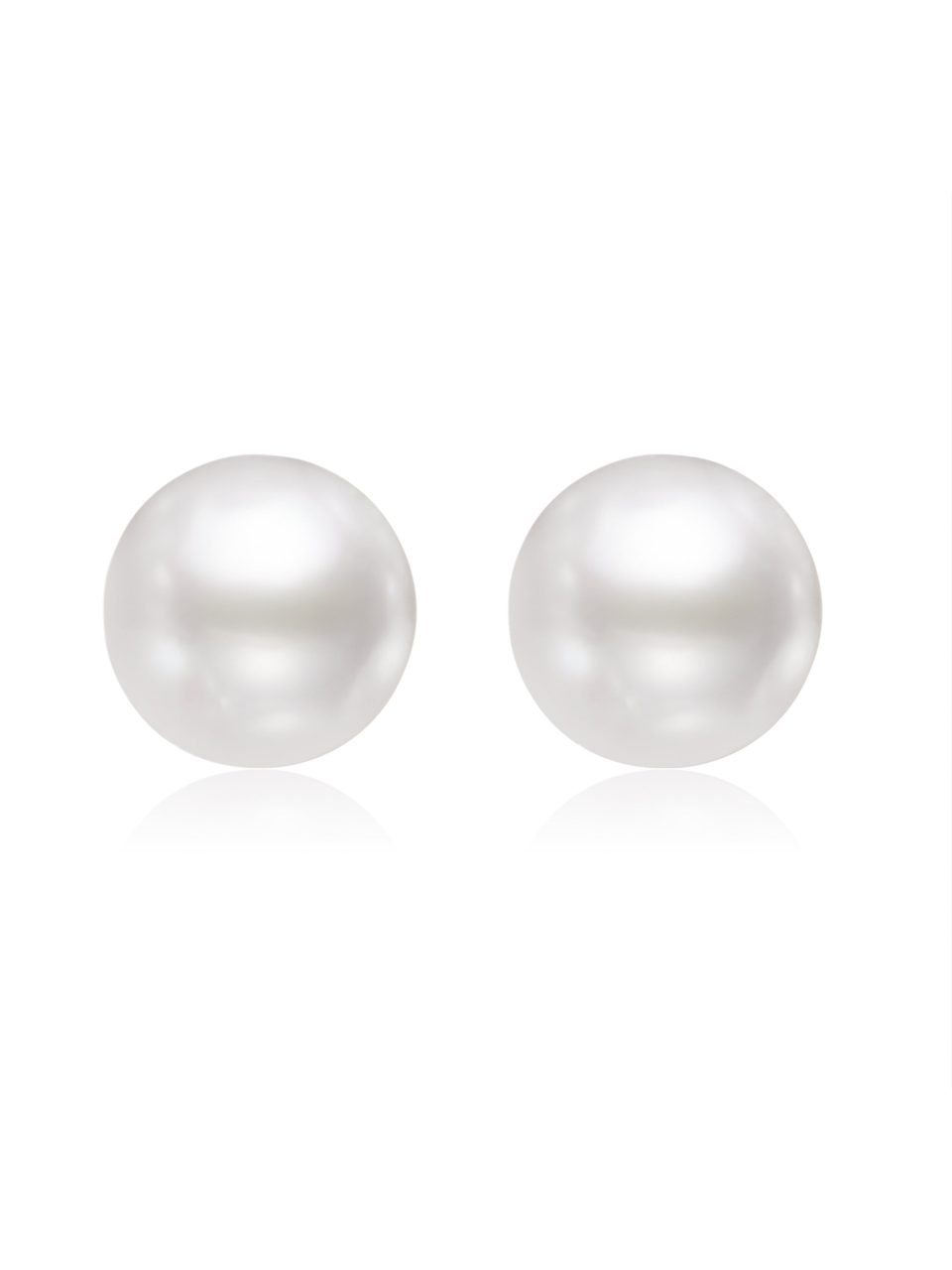 Miss Circle Freshwater Pearl Studs
